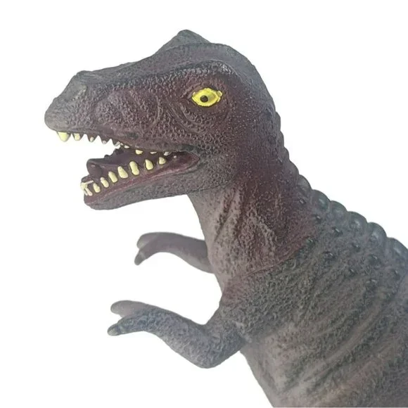 Vintage TM 1997 Tyrannosaurus Rex T-Rex 1999 Stegosaurus Toy Dinosaurs - Picture 7 of 8